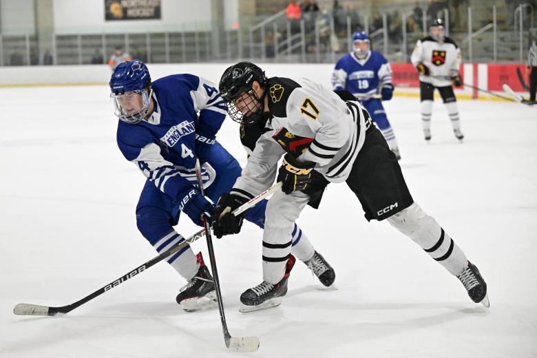 wentworth hockey player on ice